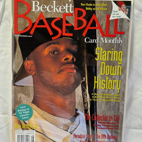 Ken Griffey Jr - Lot - Starting Lineup + Beckett + Sports Card Trader - Picture 7 of 16